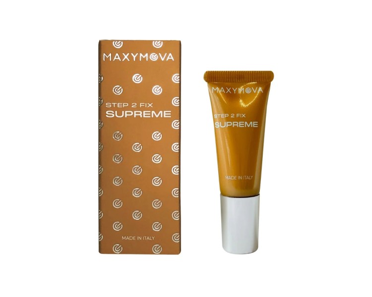 Step 2 SUPREME FIX - Crema Fissante per Ciglia e Sopracciglia MAXYMOVA in Tubetto - 10ml maxymova Step 2 SUPREME FIX - Crema Fissante per Ciglia e Sopracciglia MAXYMOVA in Tubetto - 10ml maxymova
