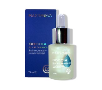 GOCCIA Blue Diamond - Siero Ristrutturante per Ciglia e Sopracciglia MAXYMOVA - 15ml maxymova