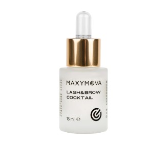 LASH & BROW COCKTAIL - Siero Finale Trattamento Laminazione Ciglia e Sopracciglia MAXYMOVA - 15ml maxymova