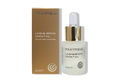 LASH & BROW COCKTAIL - Siero Finale Trattamento Laminazione Ciglia e Sopracciglia MAXYMOVA - 15ml maxymova