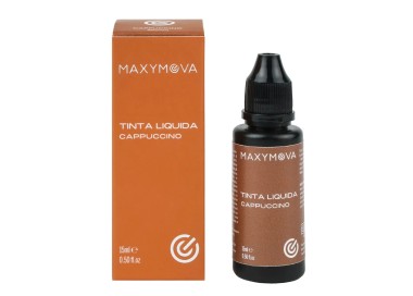 CAPPUCCINO (Brown) - Tinta Liquida per Henné Sopracciglia MAXYMOVA - 15ml maxymova