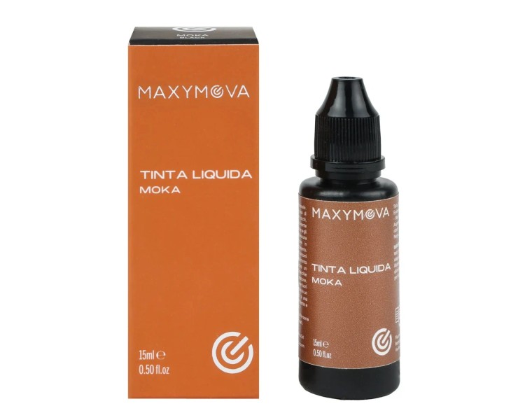 MOKA (Black) - Tinta Liquida per Henné Sopracciglia MAXYMOVA - 15ml maxymova MOKA (Black) - Tinta Liquida per Henné Sopracciglia MAXYMOVA - 15ml maxymova