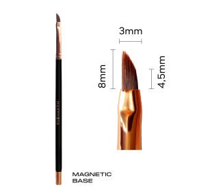 Pennello Magnetico Professionale N.6 per Laminazione e Henné - MAXYMOVA maxymova