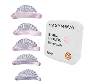 SHELL U CURL - Bigodini in Silicone Ultra-Adesivi per Laminazione MAXYMOVA - 5 paia maxymova