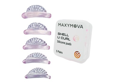 SHELL U CURL - Bigodini in Silicone Ultra-Adesivi per Laminazione MAXYMOVA - 5 paia maxymova