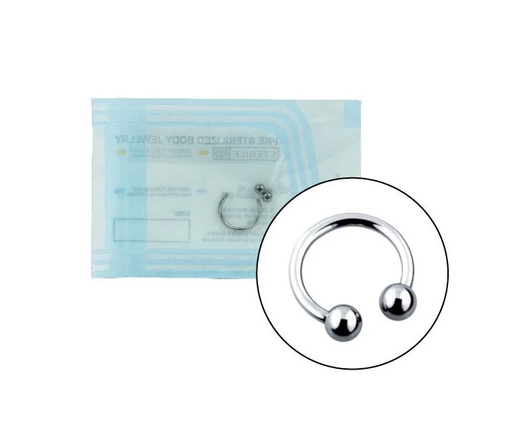TT STERILE CIRCULAR BARBELLS sfere 3mm TT STERILE CIRCULAR BARBELLS sfere 3mm