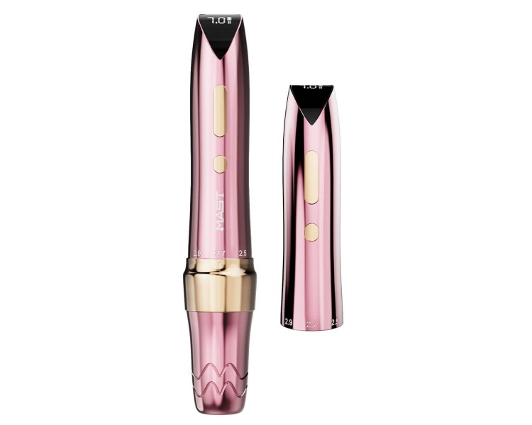 Mast P60 - Corsa Regolabile (2.2 - 3.2 mm) - Dermografo Wireless PMU Pen - Rosa mast Mast P60 - Corsa Regolabile (2.2 - 3.2 mm) - Dermografo Wireless PMU Pen - Rosa mast