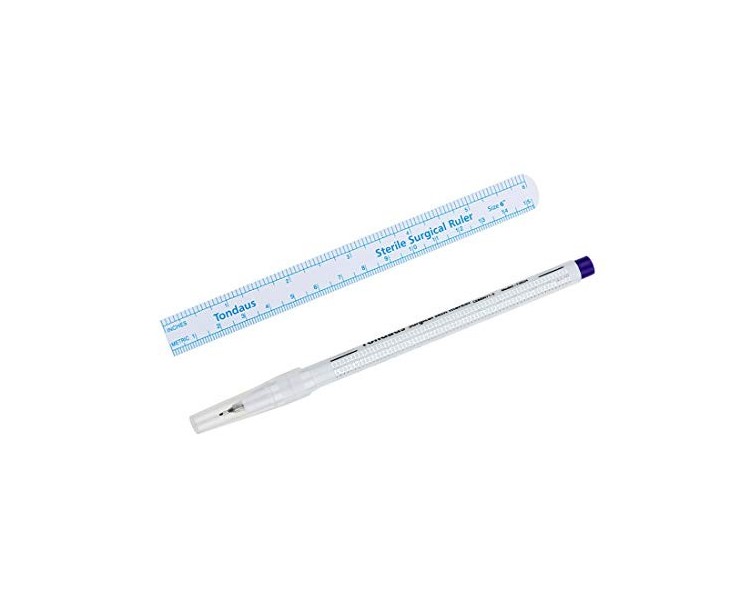 Pennarello Chirurgico VIOLA Non Sterile - 0.5 mm - con Righello makeup supply Pennarello Chirurgico VIOLA Non Sterile - 0.5 mm - con Righello makeup supply