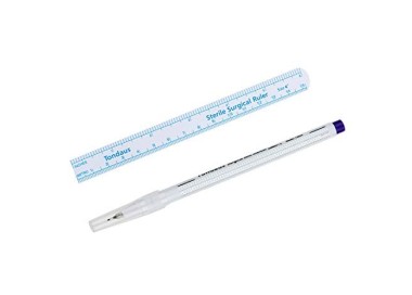 Pennarello Chirurgico VIOLA Non Sterile - 0.5 mm - con Righello makeup supply