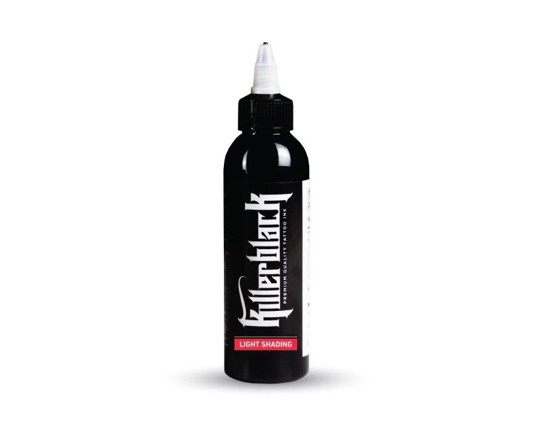 LIGHT SHADING - KillerBlack Ink - 150ml - Colore Tattoo REACH killerblack LIGHT SHADING - KillerBlack Ink - 150ml - Colore Tattoo REACH killerblack