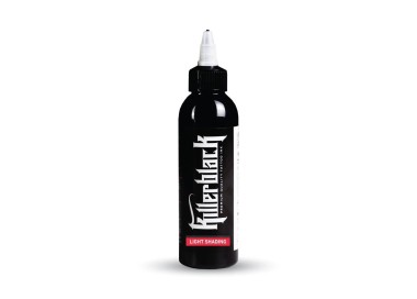 LIGHT SHADING - KillerBlack Ink - 150ml - Colore Tattoo REACH killerblack
