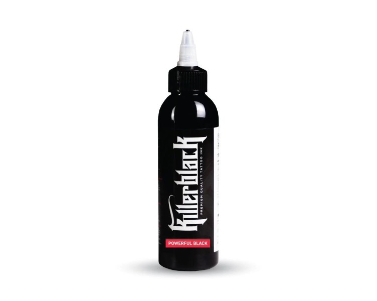 POWERFUL BLACK - KillerBlack Ink - 150ml - Colore Tattoo REACH killerblack POWERFUL BLACK - KillerBlack Ink - 150ml - Colore Tattoo REACH killerblack