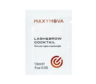 LASH & BROW COCKTAIL - Siero Finale Trattamento Laminazione Ciglia e Sopracciglia MAXYMOVA - 1,5ml maxymova