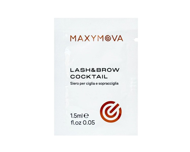 LASH & BROW COCKTAIL - Siero Finale Trattamento Laminazione Ciglia e Sopracciglia MAXYMOVA - 1,5ml maxymova LASH & BROW COCKTAIL - Siero Finale Trattamento Laminazione Ciglia e Sopracciglia MAXYMOVA - 1,5ml maxymova