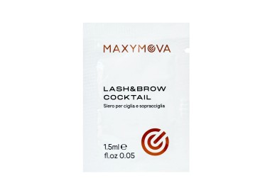 LASH & BROW COCKTAIL - Siero Finale Trattamento Laminazione Ciglia e Sopracciglia MAXYMOVA - 1,5ml maxymova