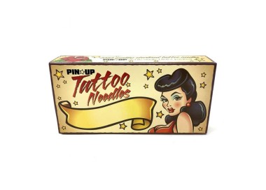 MATERIALE SCADUTO - Utilizzare Solo per Esercitazione | 14 RL (0,35 mm) Aghi PinUp - 50pz.