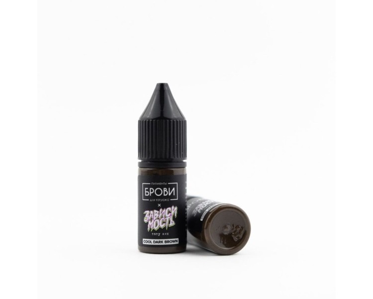 COOL DARK BROWN Brovi - Pigmento PMU per Pelle Sintetica - 5ml brovi COOL DARK BROWN Brovi - Pigmento PMU per Pelle Sintetica - 5ml brovi