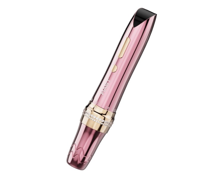 Mast P60 Jewels - Corsa Regolabile (2.2 - 3.2 mm) - 1 batteria - Dermografo Wireless PMU Pen - Rosa mast Mast P60 Jewels - Corsa Regolabile (2.2 - 3.2 mm) - 1 batteria - Dermografo Wireless PMU Pen - Rosa mast