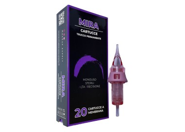 MATERIALE SCADUTO - Utilizzare Solo per Esercitazione | 07 RS (Round Shader) 0,30mm - Cartucce Mira - Aghi PMU - 20pz. dormouse