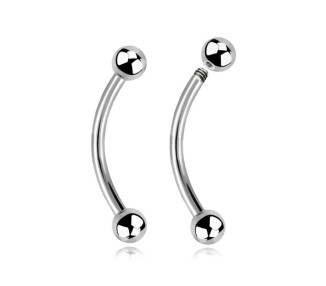 CURVED EYEBROW BARBELLS