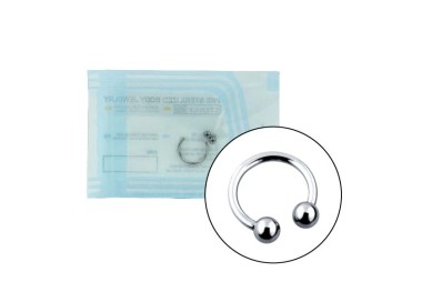 TT STERILE CIRCULAR BARBELLS sfere 3mm - 1,6 mm