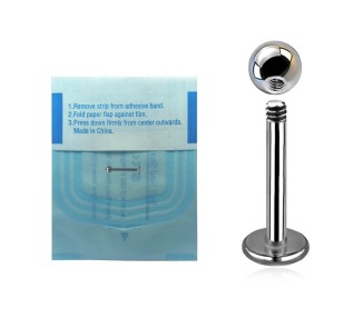 TT STERILE LABRET sfera 3mm - 1,2 mm