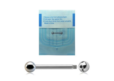 SS STERILE BARBELLS sfere 3mm