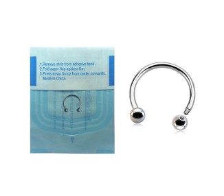 SS STERILE CIRCULAR BARBELLS sfere 3mm