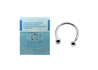 SS STERILE CIRCULAR BARBELLS sfere 3mm