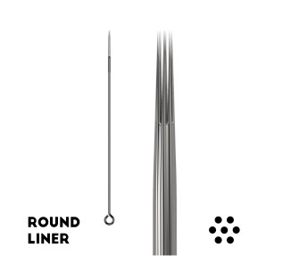 MATERIALE SCADUTO - Utilizzare Solo per Esercitazione | 01 RL Aghi Tradizionali Dormouse - Long Taper - 50pz. dormouse