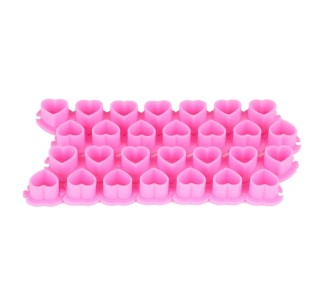 Heart Ink Caps - Capsule Porta Colore a Cuore - 100pz.