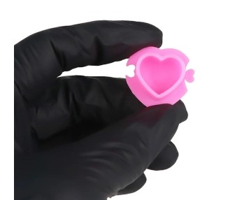 Heart Ink Caps - Capsule Porta Colore a Cuore - 100pz.