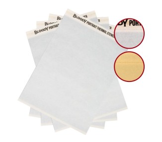 Bloody Portrait Thermal Stencil Paper - Carta Termica Premium per Stencil con Stampante - 21.6 x 27.9 cm - 100pz. bloody