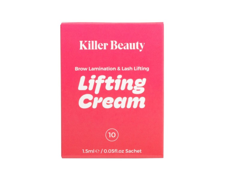 Step 1 - Crema Lifting per Laminazione Ciglia e Sopracciglia KILLER BEAUTY in Bustine - 1.5ml x 10pz. killer beauty Step 1 - Crema Lifting per Laminazione Ciglia e Sopracciglia KILLER BEAUTY in Bustine - 1.5ml x 10pz. killer beauty