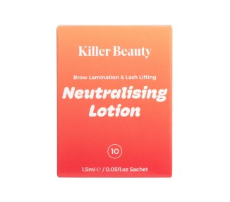 Step 2 - Lozione Neutralizzante per Laminazione Ciglia e Sopracciglia KILLER BEAUTY in Bustine - 1.5ml x 10pz. killer beauty