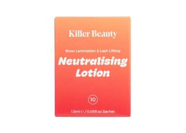 Step 2 - Lozione Neutralizzante per Laminazione Ciglia e Sopracciglia KILLER BEAUTY in Bustine - 1.5ml x 10pz. killer beauty