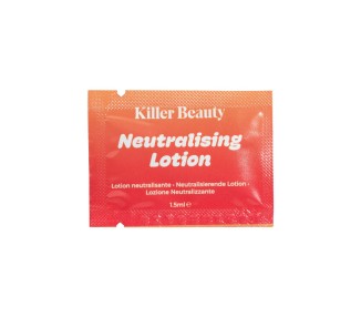 Step 2 - Lozione Neutralizzante per Laminazione Ciglia e Sopracciglia KILLER BEAUTY in Bustine - 1.5ml x 10pz. killer beauty
