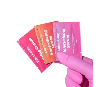 Set Vegano KILLER BEAUTY per Laminazione Ciglia e Sopracciglia in Bustine - 1.5ml x 30pz. killer beauty