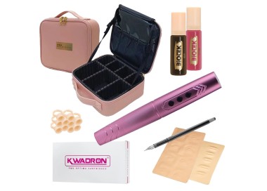 Starter Kit PMU Completo con Dermografo Wireless MakeUp Supply