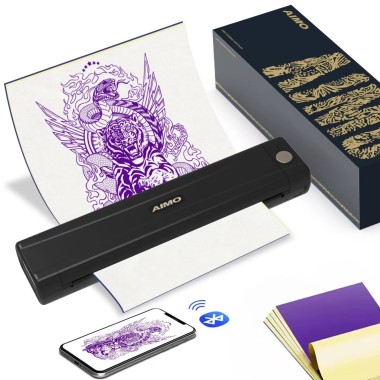 Stampante Termica per Stencil AIMO con Bluetooth - M08E-WS Tattoo Printer 2