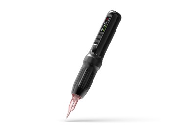 Kwadron VELURE - Corsa Regolabile (2.0 - 3.5 mm) - Dermografo Wireless PMU Pen - Nero kwadron