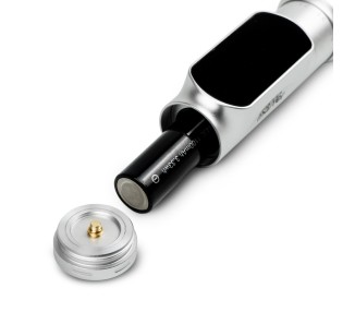 Kwadron MICROMASTER - Corsa Regolabile (2.0 - 3.5 mm) - Dermografo Wireless PMU Pen - Argento kwadron