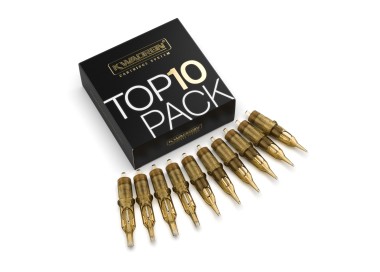 TOP10 PACK Cartridges - Cartucce Kwadron - Aghi Tattoo - 10pz kwadron