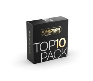 TOP10 PACK Cartridges - Cartucce Kwadron - Aghi Tattoo - 10pz kwadron