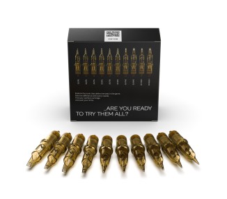 TOP10 PACK Cartridges - Cartucce Kwadron - Aghi Tattoo - 10pz kwadron