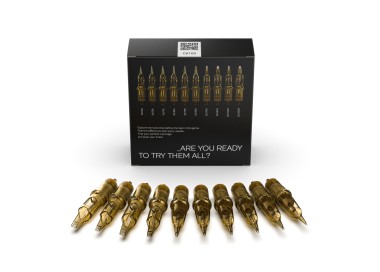 TOP10 PACK Cartridges - Cartucce Kwadron - Aghi Tattoo - 10pz kwadron
