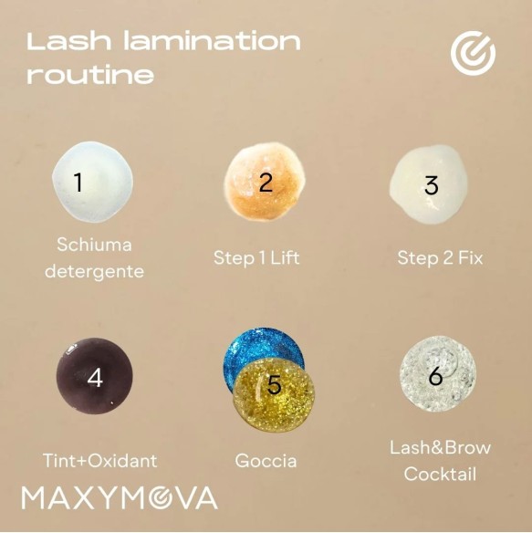 Step 1 LIFT - Crema Liftante Ciglia e Sopracciglia MAXYMOVA - Airless 15 ml