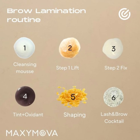 Step 1 LIFT - Crema Liftante Ciglia e Sopracciglia MAXYMOVA - Airless 15 ml
