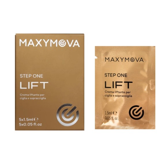 Step 1 LIFT - Crema Liftante Ciglia e Sopracciglia MAXYMOVA - 5 bustine da 1,5 ml