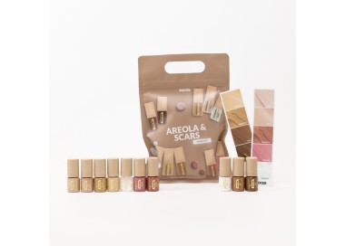 AREOLA & SCARS KIT - Biotek - 10x 5ml - Pigmenti PMU REACH biotek